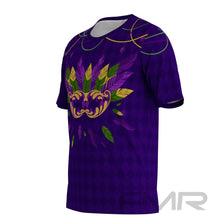 FMR Men's Mardi Gras Short Sleeve Running Shirt