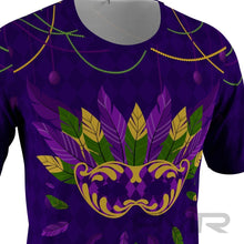 FMR Men's Mardi Gras Short Sleeve Running Shirt