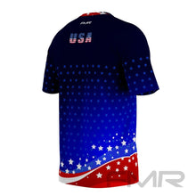 FMR USA Patriot Men's Technical Short Sleeve Running Shirt