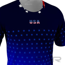FMR USA Patriot Men's Technical Short Sleeve Running Shirt