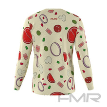FMR Men's Pizza Long Sleeve Running Shirt