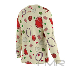 FMR Men's Pizza Long Sleeve Running Shirt