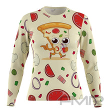FMR Women's Pizza Long Sleeve T-Shirt