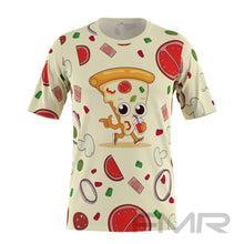 FMR Men's Pizza Short Sleeve Running Shirt
