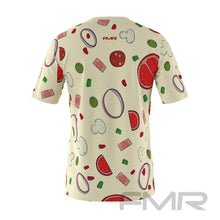 FMR Men's Pizza Short Sleeve Running Shirt