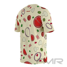 FMR Men's Pizza Short Sleeve Running Shirt