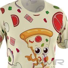 FMR Men's Pizza Short Sleeve Running Shirt