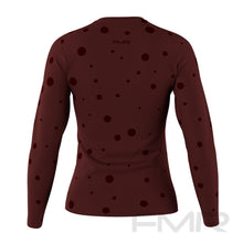 FMR Women's Polka Dot Long Sleeve Running Shirt