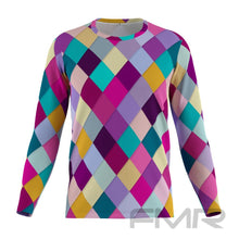 FMR Men's Rhombus Long Sleeve Running Shirt