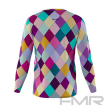 FMR Men's Rhombus Long Sleeve Running Shirt