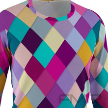 FMR Men's Rhombus Long Sleeve Running Shirt