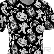 FMR Women's Scary Print Short Sleeve Running Shirt