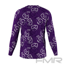FMR Men's Skull Long Sleeve Running Shirt