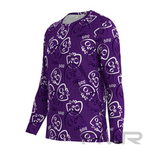 FMR Men's Skull Long Sleeve Running Shirt