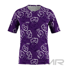 FMR Men's Skull Short Sleeve Running Shirt