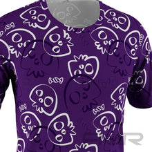 FMR Men's Skull Short Sleeve Running Shirt