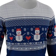 FMR Men's Snowman Sweater Technical Long Sleeve Shirt