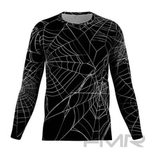 FMR Men's Spider Web Long Sleeve Running Shirt