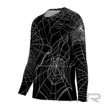 FMR Men's Spider Web Long Sleeve Running Shirt