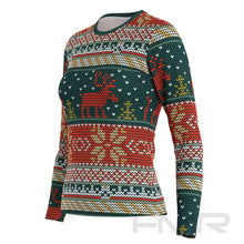 FMR Women's Deer Ugly Sweater Long Sleeve Shirt