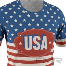 FMR American Men's Technical Short Sleeve Running Shirt