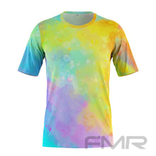 FMR Men's Watercolor Short Sleeve Running Shirt
