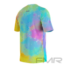 FMR Men's Watercolor Short Sleeve Running Shirt