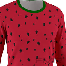 FMR Men's Watermelon Long Sleeve Running Shirt