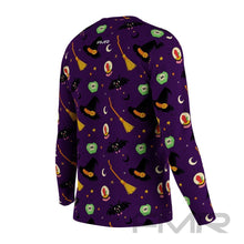 FMR Men's Witch Print Long Sleeve Running Shirt