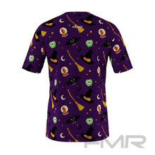 FMR Men's Witch Print Short Sleeve Running Shirt