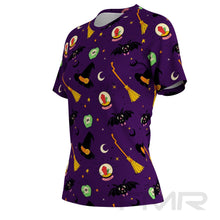 FMR Women's Witch Print Short Sleeve Running Shirt