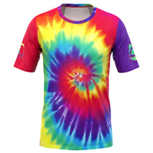 FMR Men's Tie Dye Technical Running Shirt