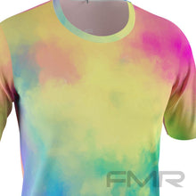 FMR Men's Colored Short Sleeve Running Shirt