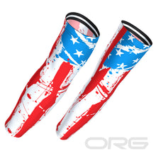 FMR Statue of Liberty American Flag Men's Printed Arm Sleeves