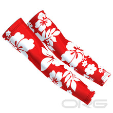 FMR Hawaiian Hibiscus Printed Arm Sleeve