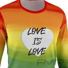 FMR Men's Love Long Sleeve Running Shirt