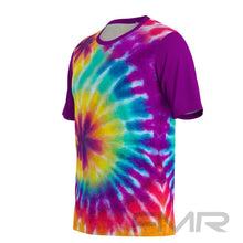 FMR Men's Tie-dye Short Sleeve Running Shirt