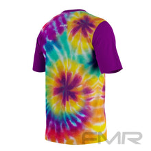 FMR Men's Tie-dye Short Sleeve Running Shirt