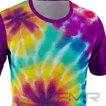 FMR Men's Tie-dye Short Sleeve Running Shirt