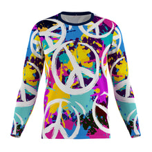 FMR Men's Printed Long Sleeve Running Shirt