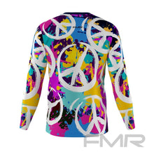 FMR Men's Printed Long Sleeve Running Shirt