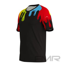FMR Men's Drops Short Sleeve Running Shirt