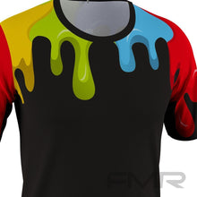 FMR Men's Drops Short Sleeve Running Shirt