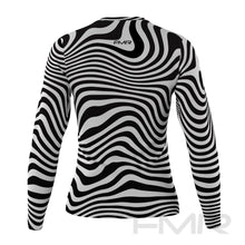 FMR Women's Zebra Long Sleeve Running Shirt