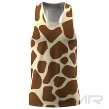 FMR Men's Giraffe Print Tank Top