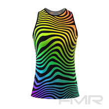 FMR Rainbow Zebra Print Women's Tank Top