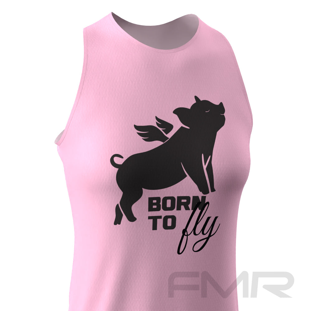 FMR Women's Flying Pig Tank Top – Unique to Fun My Run