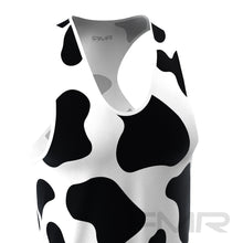 FMR Men's Cow Print Tank Top