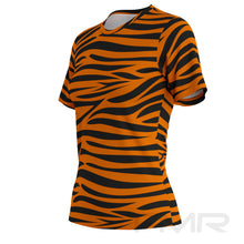 FMR Women's Tiger Print Short Sleeve Running Shirt