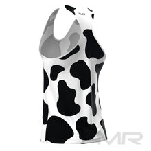 FMR Men's Cow Print Tank Top